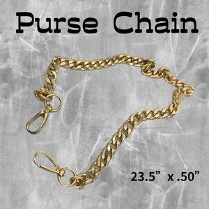 Gold Purse Chain NWOT